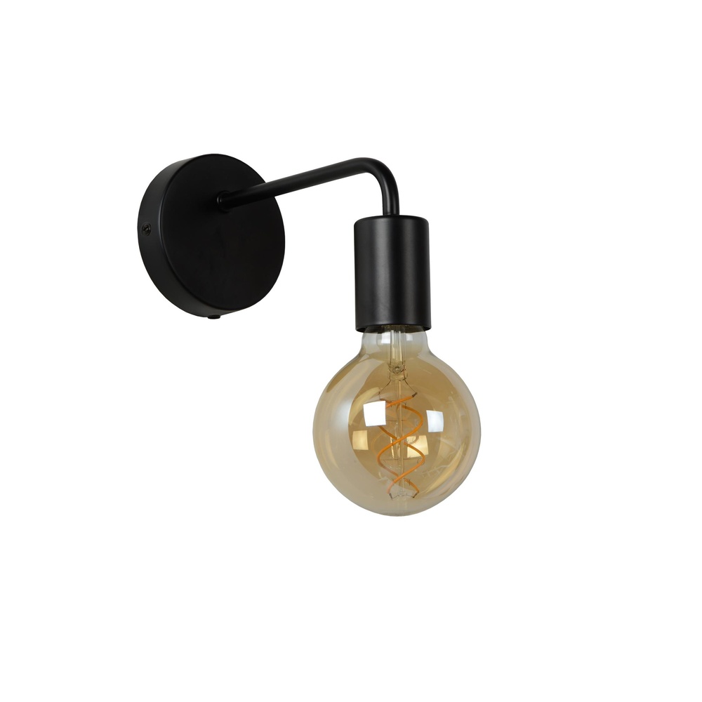 Lucide Zwarte wandlampScott design - 45265/01/30
